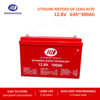 12.8V 6AH-300AH Lityum Bataryası, Karavan Ev ve Araba için nihai çözüm