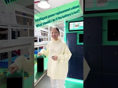 8 Slot Güç Değiştirme İstasyonları Lityum İyon Pil Değiştirme İstasyonu